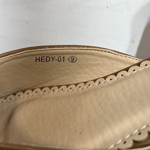 Refresh Hedy-01 Pointed Toe Ballet Flat Brown sz 9 - Picture 8 of 8